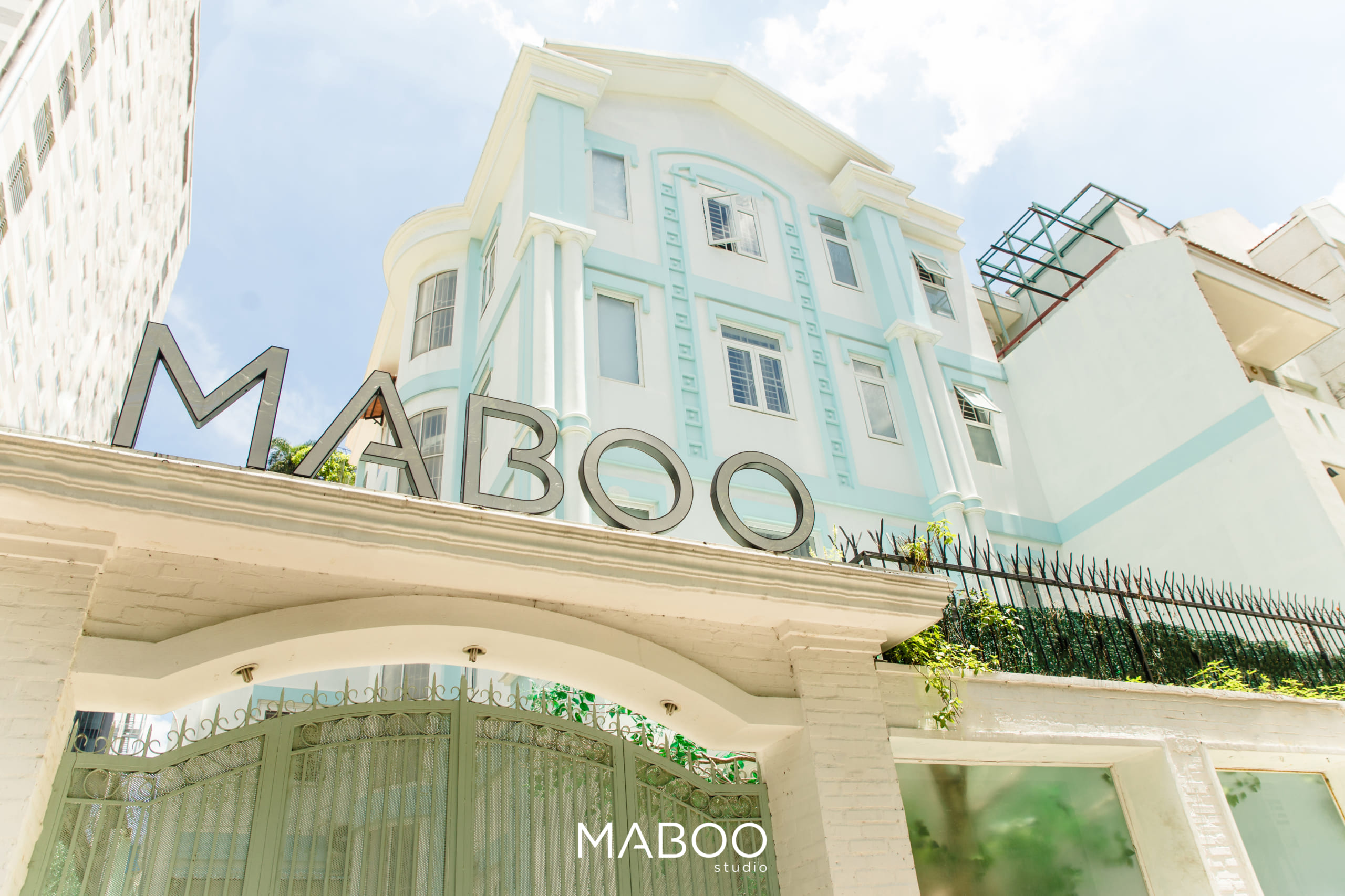 Biệt thự MABOO Premium nhìn từ bên ngoài